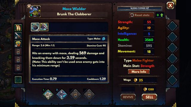 Hình ảnh trong game Gladiator Guild Manager v1.043-P2P