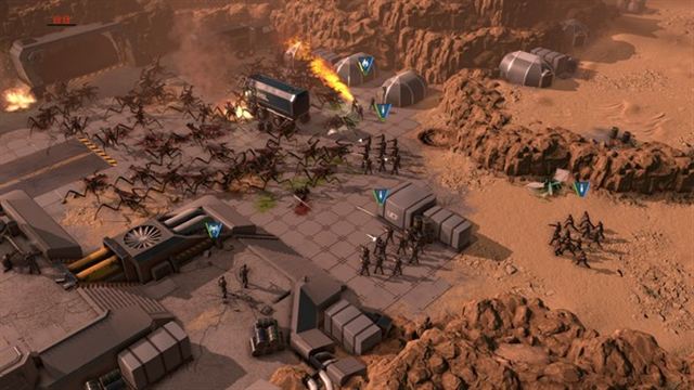 Hình ảnh trong game Starship Troopers Terran Command v5.1.2-P2P