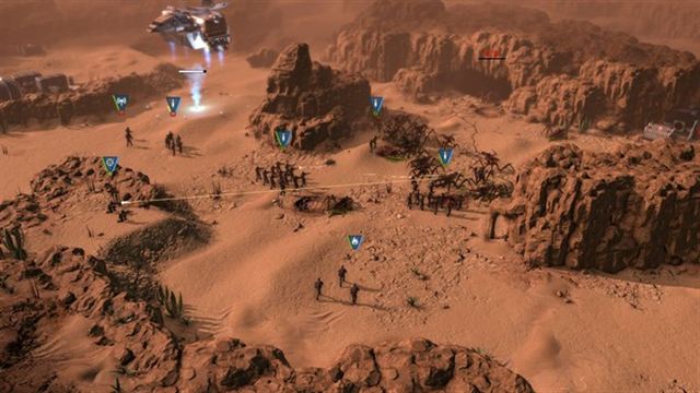 Hình ảnh trong game Starship Troopers Terran Command v5.1.2-P2P
