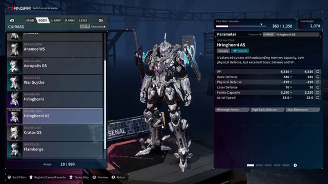 Hình ảnh trong game Daemon X Machina Titanic Scion v1.1.0-P2P
