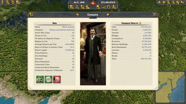 Hình ảnh trong game Railway Empire 2 v1.7.1.64144-P2P