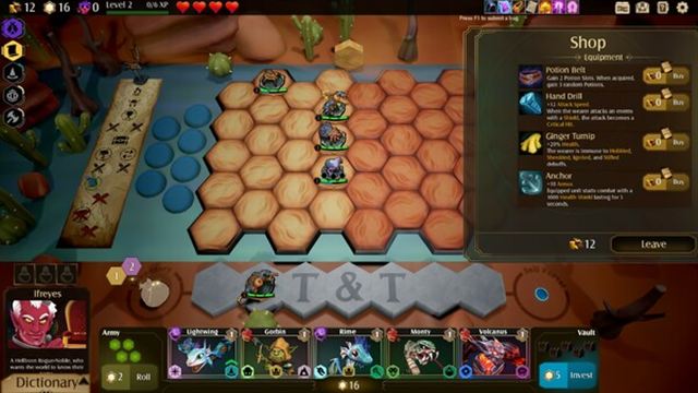 Hình ảnh trong game Tales And Tactics v1.1.04-P2P