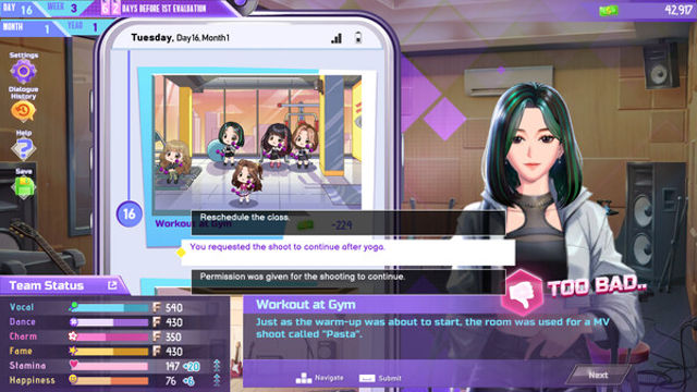 Hình ảnh trong game K-pop Idol Stories Road to Debut-TENOKE