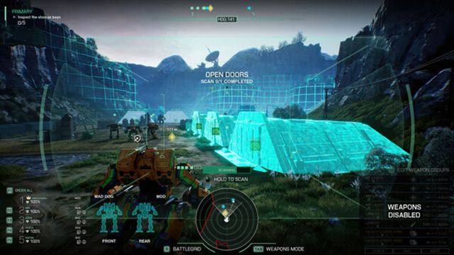 Hình ảnh trong game MechWarrior 5 Clans v1.0.114-P2P