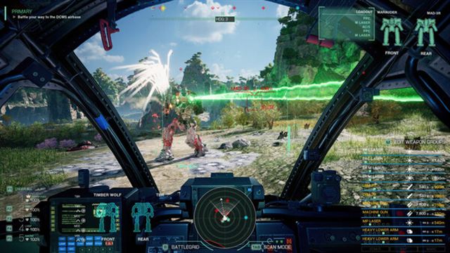 Hình ảnh trong game MechWarrior 5 Clans v1.0.114-P2P