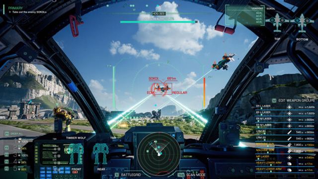 Hình ảnh trong game MechWarrior 5 Clans-FLT