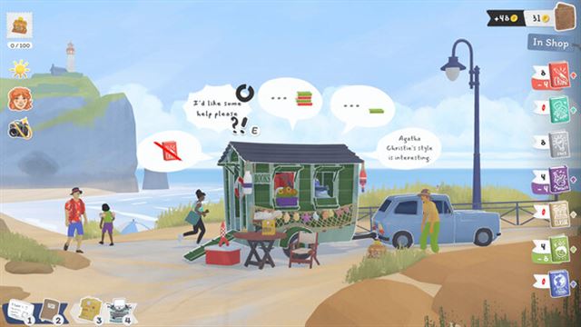 Hình ảnh trong game Tiny Bookshop-TENOKE