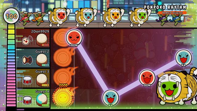 Hình ảnh trong game Taiko no Tatsujin Rhythm Festival v2.1.0-P2P