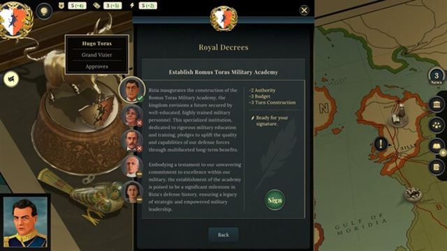 Hình ảnh trong game Suzerain v3.1.0.152-P2P