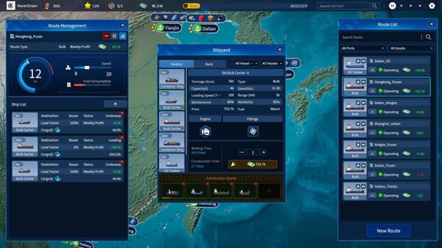 Hình ảnh trong game Global Magnates Shipping Tycoon-TENOKE