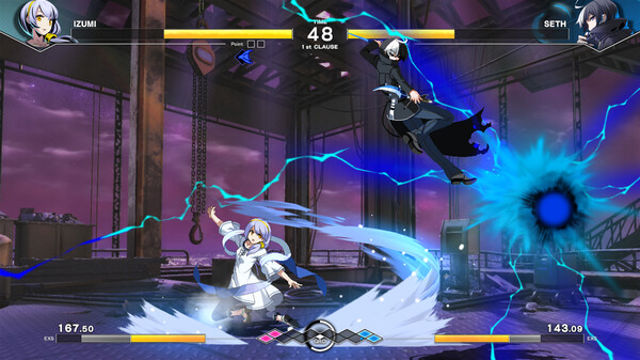 Hình ảnh trong game UNDER NIGHT IN-BIRTH II Sys Celes Izumi-RUNE