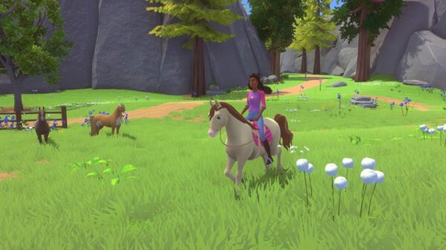 Hình ảnh trong game Barbie Horse Trails-TENOKE