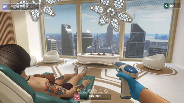 Hình ảnh trong game Tattoo Removal Simulator-GoldBerg