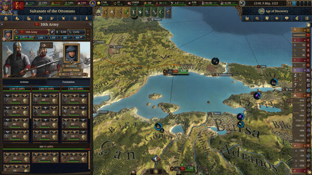 Hình ảnh trong game Europa Universalis V v1.0.2-P2P