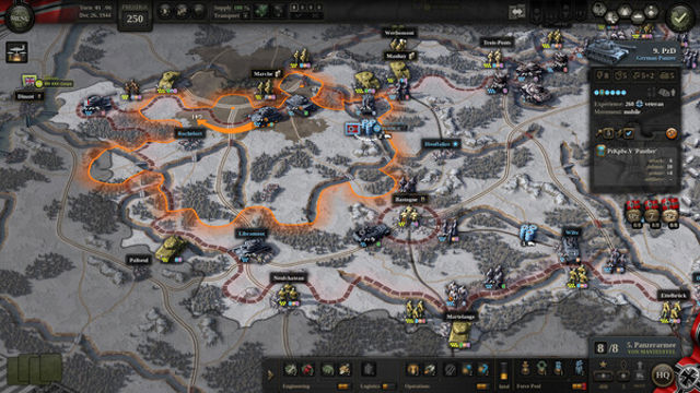Hình ảnh trong game Unity of Command II Ardennes 44-RUNE