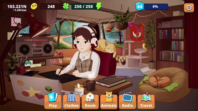 Hình ảnh trong game Comfy Girl Lofi Companion-TENOKE