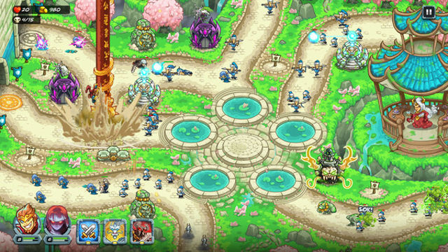 Hình ảnh trong game Kingdom Rush 5 Alliance TD Wukongs Journey Campaign-TENOKE