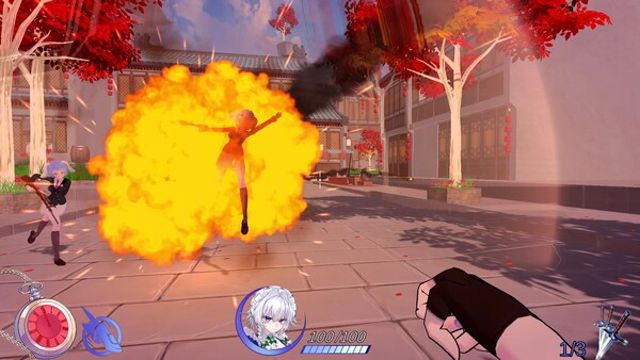 Hình ảnh trong game I Am Sakuya FPS Lunarian Invasion-TENOKE