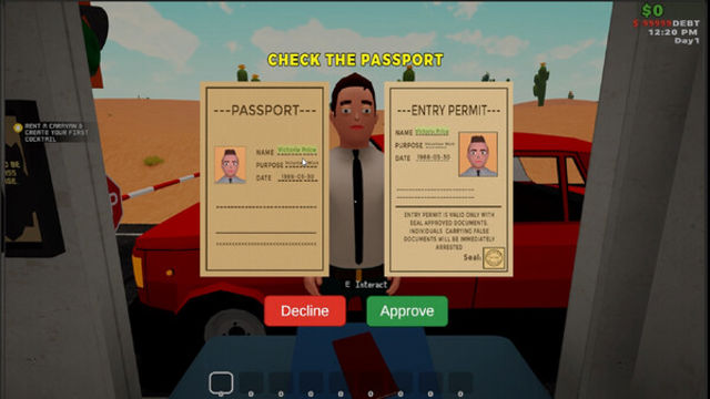 Hình ảnh trong game Toll Booth Simulator-GoldBerg