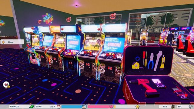 Hình ảnh trong game Retro Arcade Shop Simulator Early Access