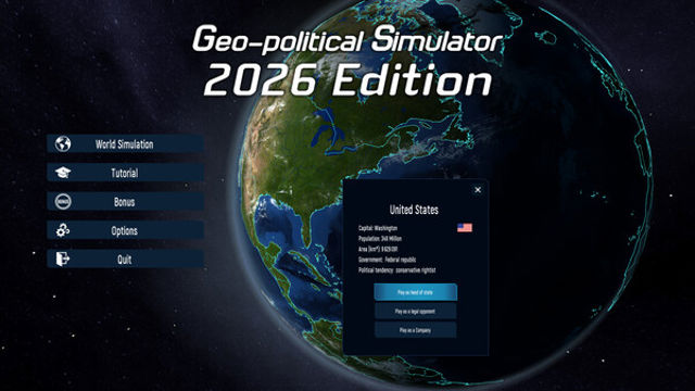 Hình ảnh trong game Geo Political Simulator 2026 Edition-P2P