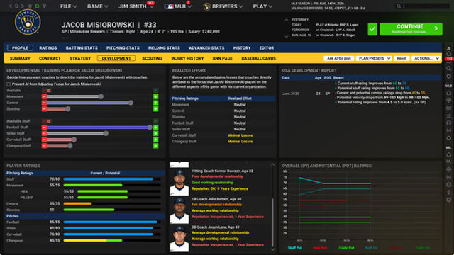 Hình ảnh trong game Out of the Park Baseball 27-GoldBerg