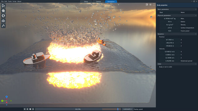 Hình ảnh trong game SpaceSim Early Access