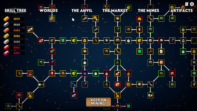 Hình ảnh trong game Keep on Mining Worlds-GoldBerg