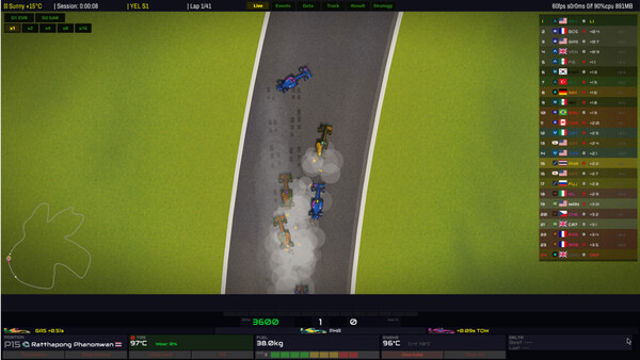 Hình ảnh trong game The Undercut Racing Manager Early Access