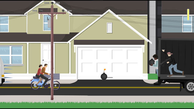 Hình ảnh trong game Happy Wheels-GoldBerg