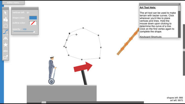 Hình ảnh trong game Happy Wheels-GoldBerg