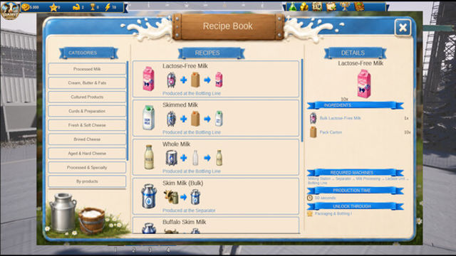 Hình ảnh trong game Dairy Empire Production Simulator-GoldBerg