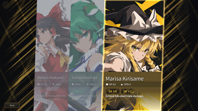 Hình ảnh trong game Touhou Bansho Cards-TENOKE