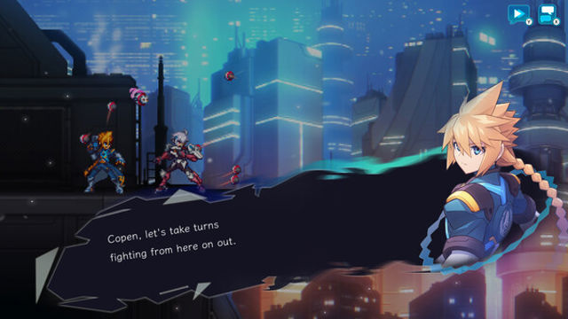 Hình ảnh trong game Azure Striker Gunvolt Trilogy Enhanced ASG GX-TENOKE