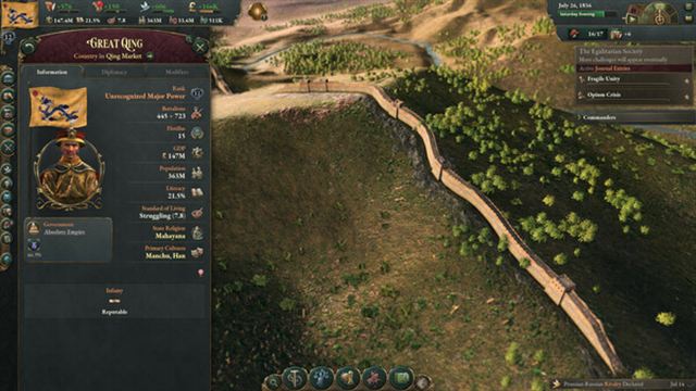 Hình ảnh trong game Victoria 3 v1.9.6-P2P
