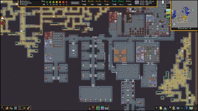 Hình ảnh trong game Dwarf Fortress v52.01-P2P