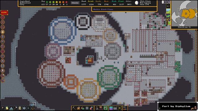 Hình ảnh trong game Dwarf Fortress v52.04-P2P