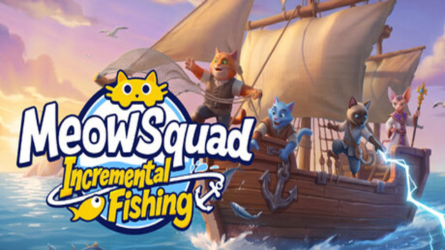 Meow Squad Incremental Fishing-GoldBerg