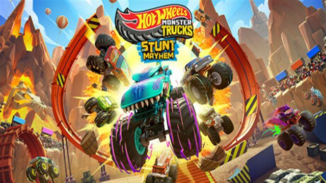 Hot Wheels Monster Truck Stunt Mayhem PROPER-TENOKE