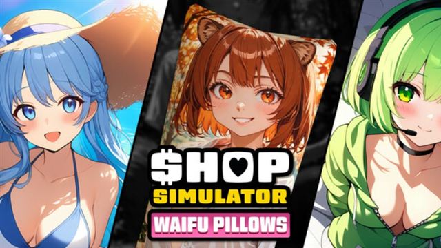 Shop Simulator Waifu Pillows-TENOKE