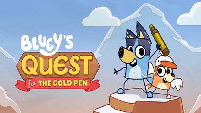 Blueys Quest For The Gold Pen-GoldBerg
