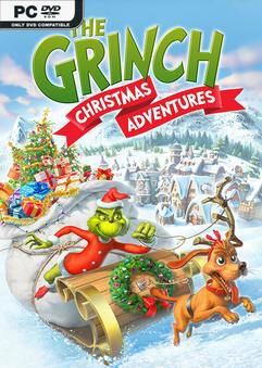 The Grinch Christmas Adventures Determined to Love Christmas-TENOKE